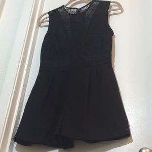 😍Sexy Black Lace Romper😍